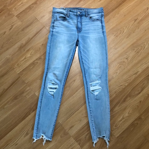 American Eagle Outfitters Denim - AE Distressed Skinny Jeans